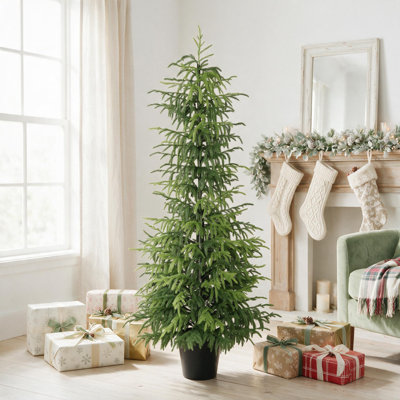 Sapin de Noël artificiel 60 po 60 po Norfolk