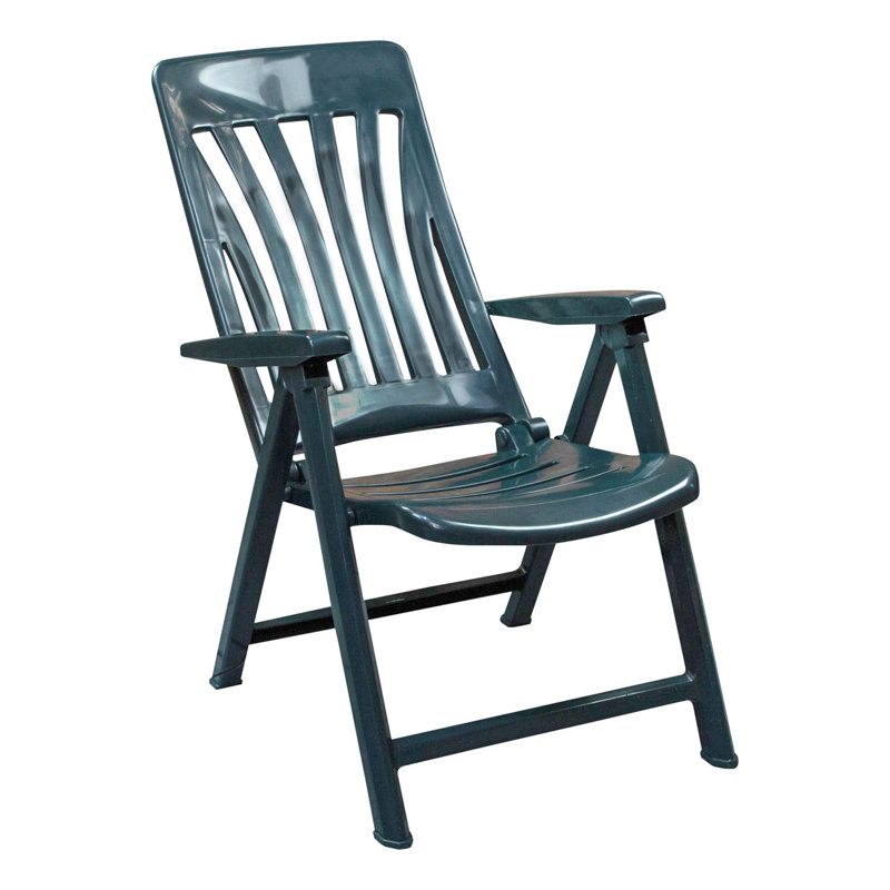 35.00cm H Stacking Armchair, Green