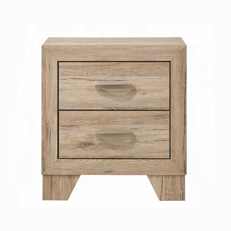 Miquell Nightstand, Beige
