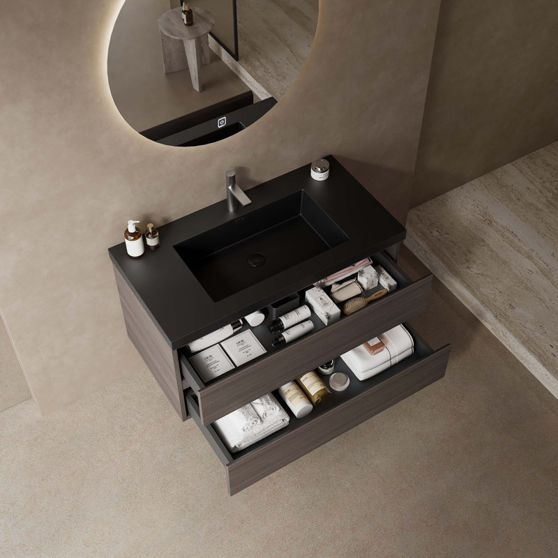 Meuble-lavabo avec lavabo 30 po Samith