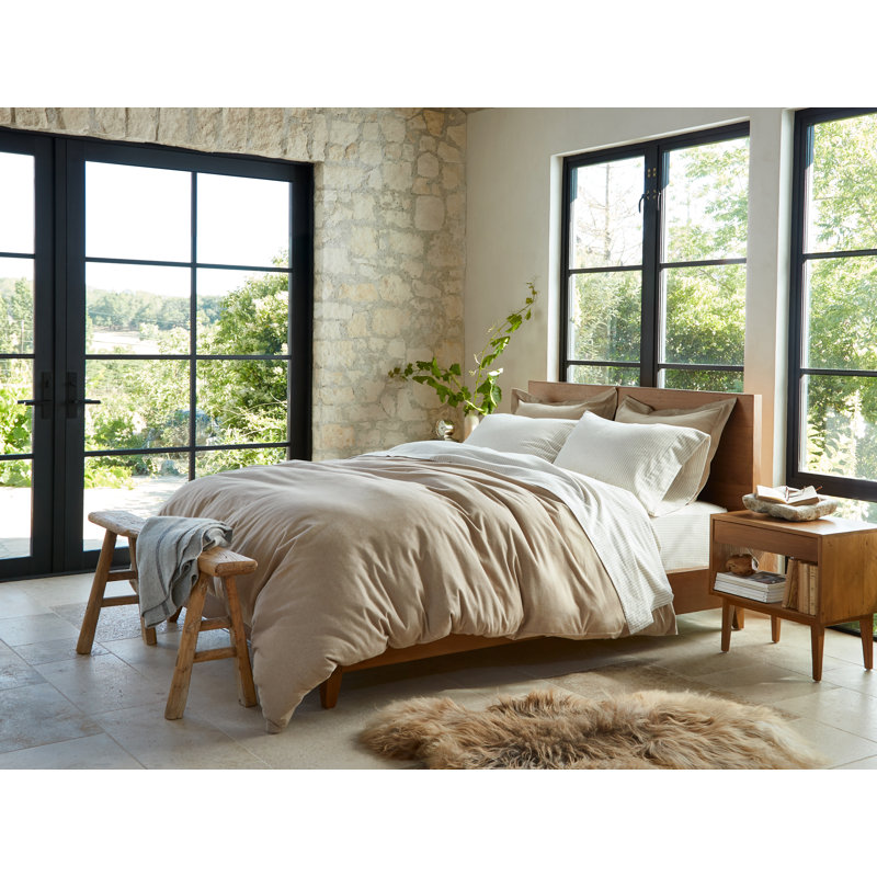 Cloud Brushed Duvet Cover, King/Cal King Duvet Cover