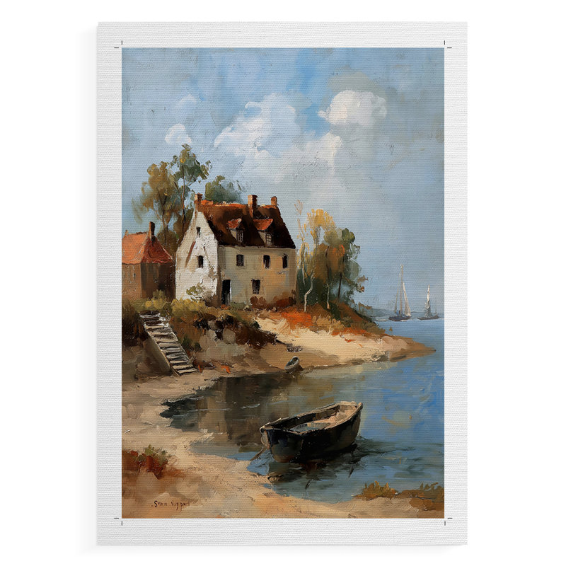 Paysages, série CCI - Impression sur toile seulement - NON-CADRE