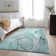 Premium Machine Washable Cerrito AMF502 Teal Rug