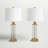 Leiser 26'' Gold Transitional Glass Cylinder Table Lamps-56515559