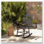 Chaise berçante d'extérieur en bois-552351816