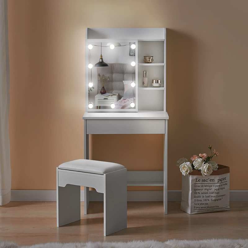 Kymarni Dressing Table with Mirror