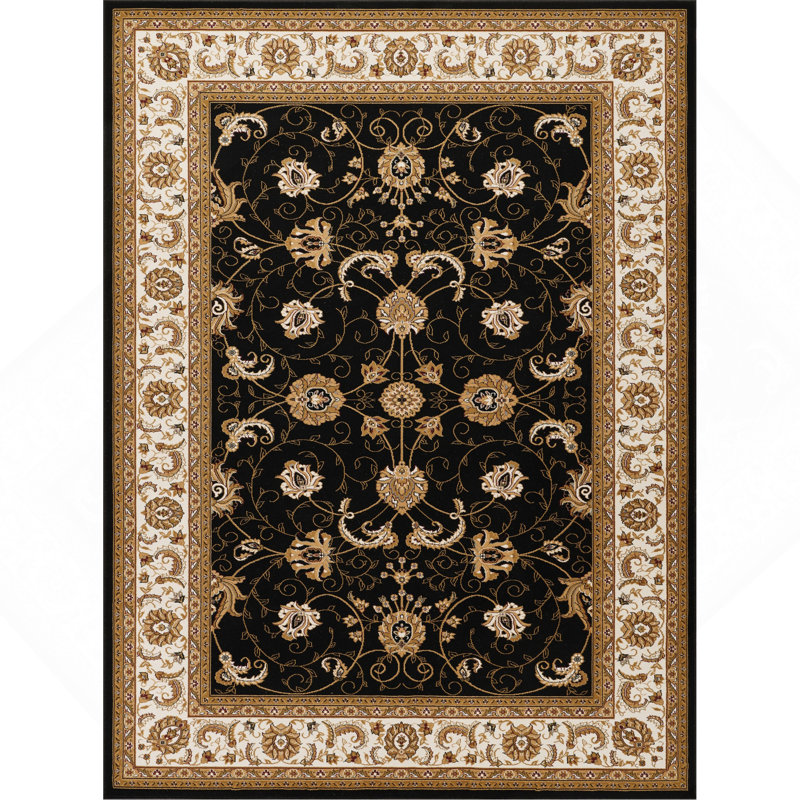 Pavillon de jardin noir 2 pi X 3 pi Tapis, Rectangulaire 2 pi x 3 pi