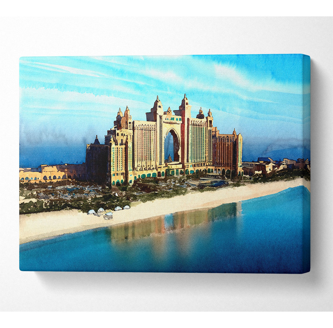 Atlantis The Palm Dubai - Kunstdrucke auf Leinwand - Wrapped Canvas