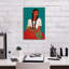 «Mexicain femme 1» par Omar Escalante, art mural sur toile-102879627