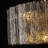 24" 8-Light Dimmable Drum Chandelier
