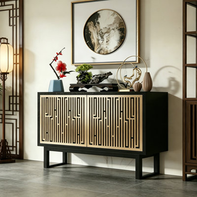 Buffet luxueux rétro de style chinois