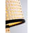 Nakuv 22.44'' Rattan and Velvet Table Lamp with USB and Outlet