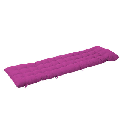 65inx20in Outdoor Lounge Chair Cushion Patio Rocking Sofa Chaise Swing Bench Pad