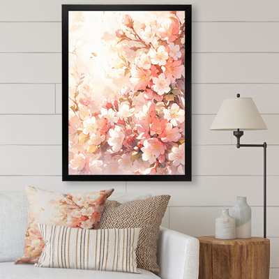 «A Gardens Flower Grace IV», reproduction sur toile