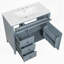 Meuble-lavabo 36 po avec lavabo, meuble-lavabo autoportant pour le rangement et l'organisation de la salle de bain-1433030325-1433030475