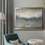 Toile encadrée de qualité supérieure Cool Grey Horizon I - prête à être accrochée-940077919