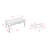 Zulma Solid Wood Top Single Coffee Table