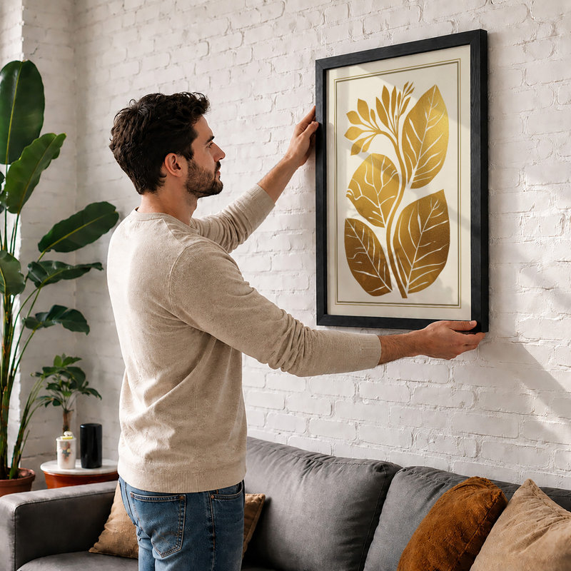 Gilded Botanica Botanical - Print, Oak, A4 - 29.7 x 21.0 cm