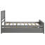 Lit plateforme simple avec lit gigogne-1057168538