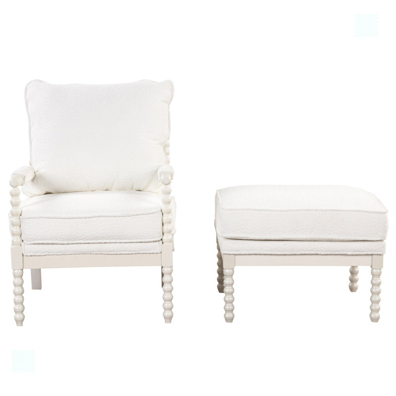 Sabihah 0'' H Velvet Upholstered Side Chair, White