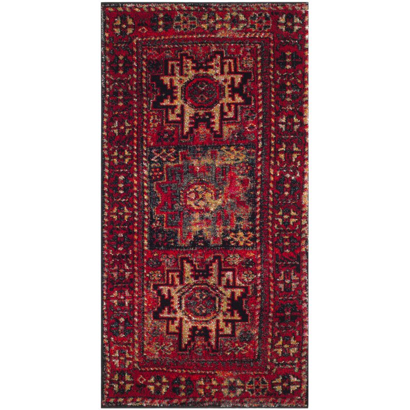 Kristina Oriental Area Rug, Rectangle 79 x 152 cm
