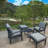 Elegant Relaxation Rattan Set Modern Outdoor Comfort Suitable For Patios