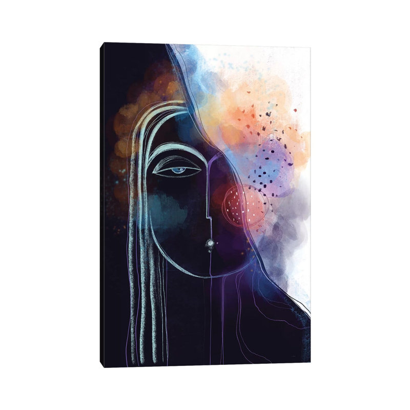 Dark by Soul Curry Art & Illustrations - Wrapped Canvas Gallery-Wrapped Canvas Giclée, 66.04 cm H x 45.72 cm W