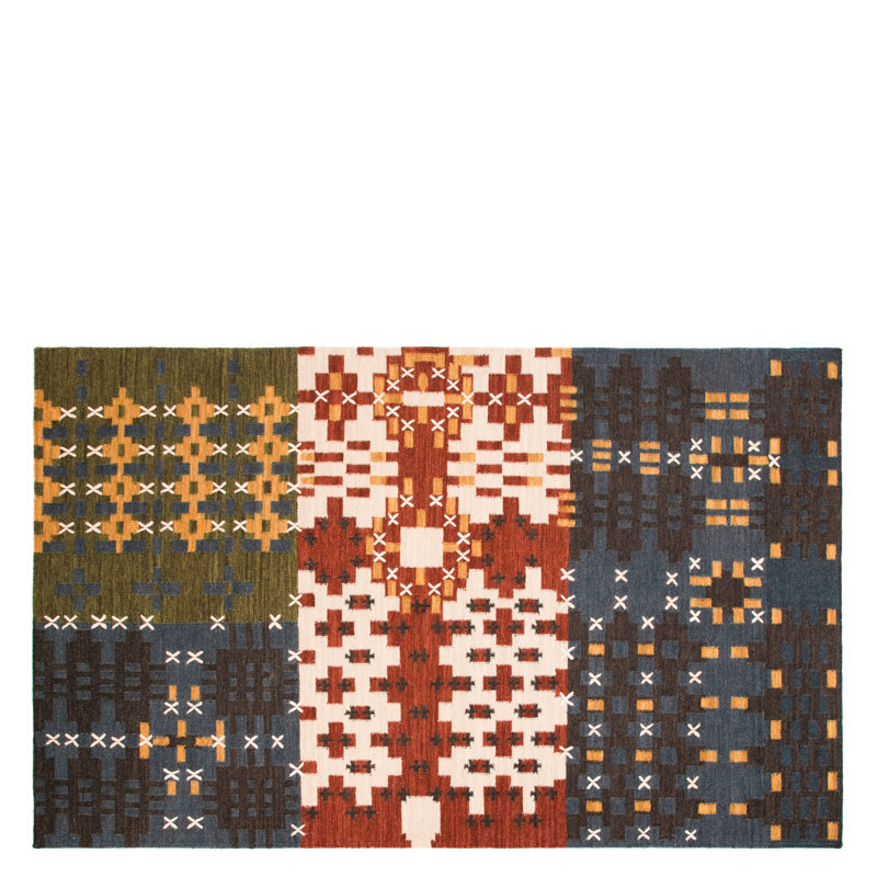 Firle Rosewood Rug, Rectangle 6'7" x 9'10"