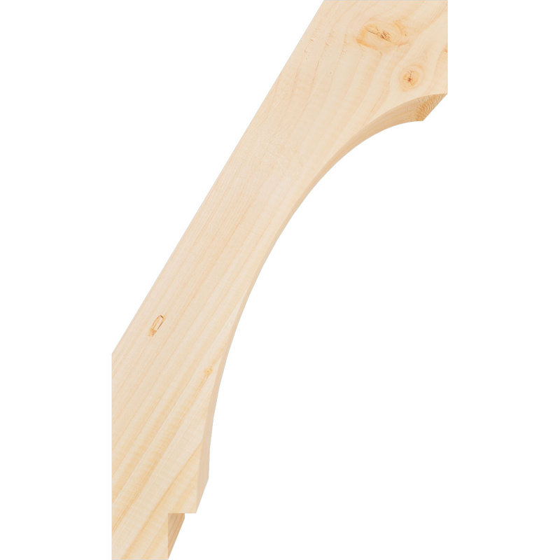 Attelle impériale du genou, Sapin de Douglas, H 20 po x l 3,5 po x P 12 po, Lisse