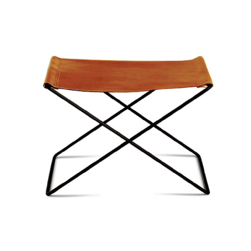 42cm Tall Steel Utility Stool, Hazelnut