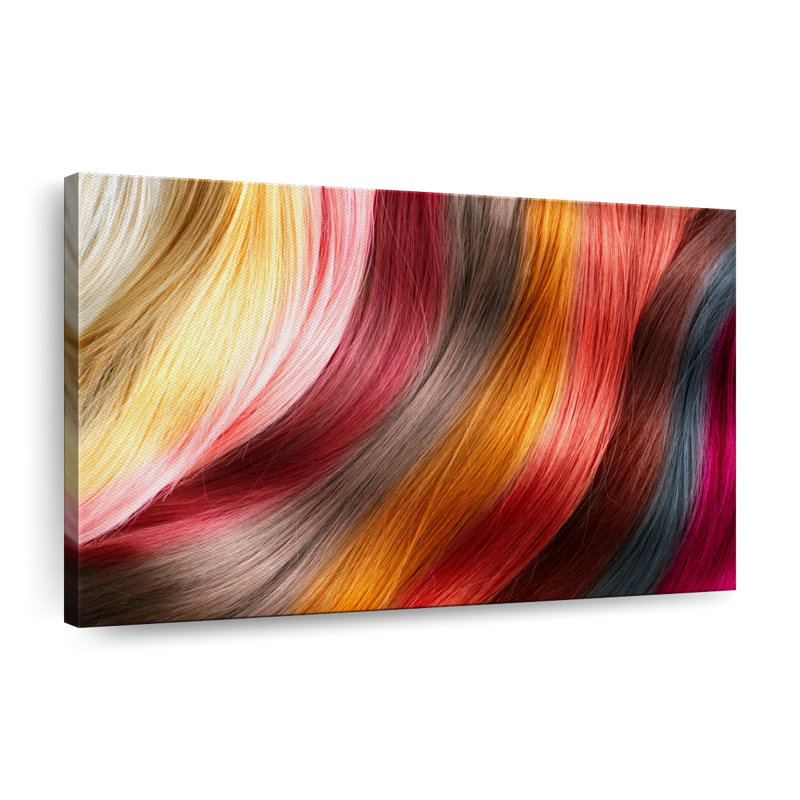 Hair Canvas Print, 26" H x 39" W x 1.25" D