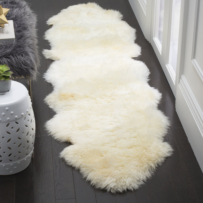 Mera Sheepskin Indoor Rug, Runner 2' x 8'5"