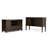 Carlton 54"W Solid Wood Transitional TV Stand for TVs up to 60" with 2 Cabinets and Adjustable Shelves-2100671223