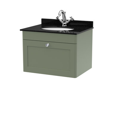Classique 620 mm Single Vanity with Drop In Basin