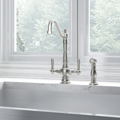Central Brass Americana Kitchen Faucet Side Spray