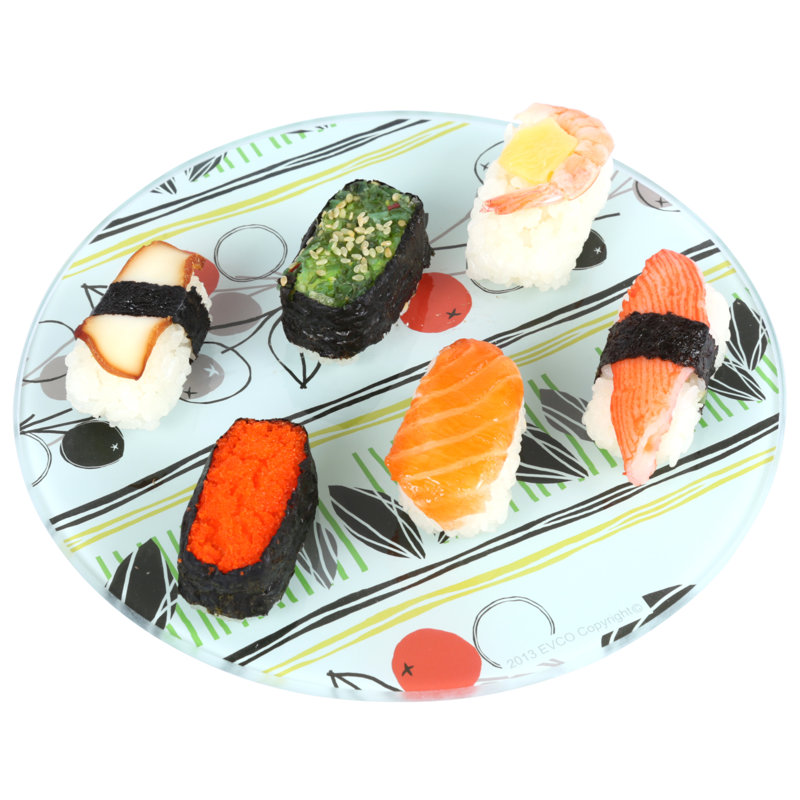 Ebern Designs Litteral Glass Serving Dish