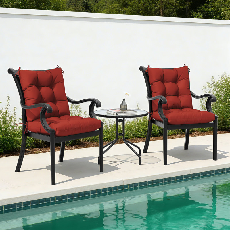 Indoor And Outdoor 5"  Seat/Backcushion, Brick Red