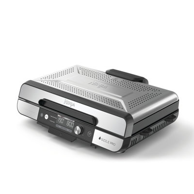 Ninja 47 cm Ceramic Non Stick Electric Grill Sandwich Maker & Panini Press with Lid