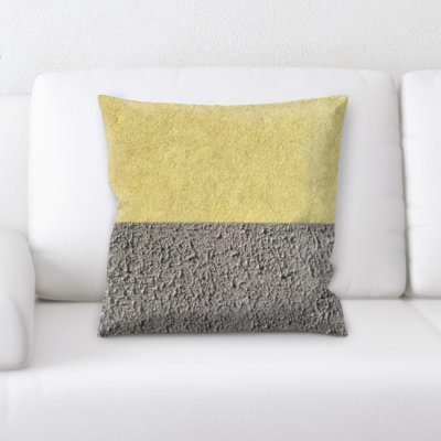 Microsuede Reversible Throw Pillow