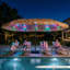 Parasol solaire 15 x 9 pi avec manivelle et 12 baleines
