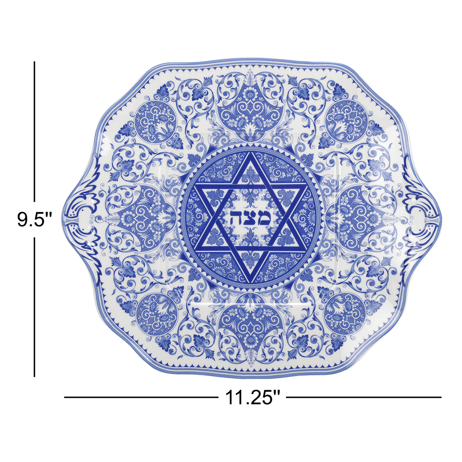 Judaica Passover Matzoh Charger