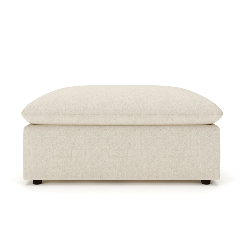 Remy 41" Ottoman, John Linen Sepia