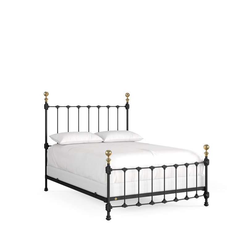 151 Palatial Bed | Complete Standard, Gunmetal, Queen
