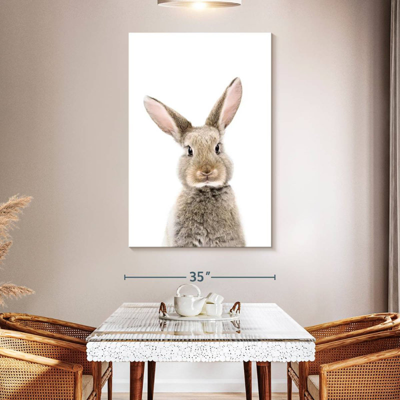 Petit lapin Brampt, H 51 po x l 34 po