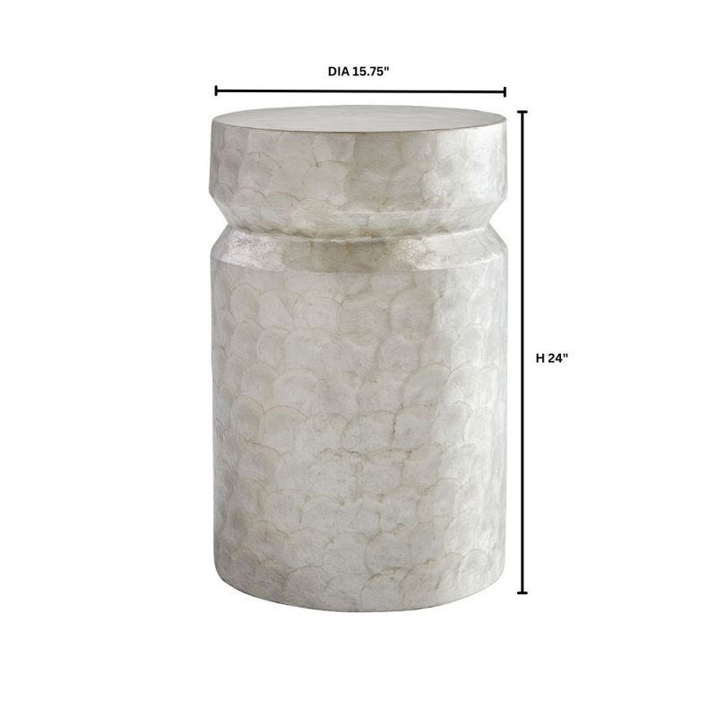 Triton End Table, Taupe