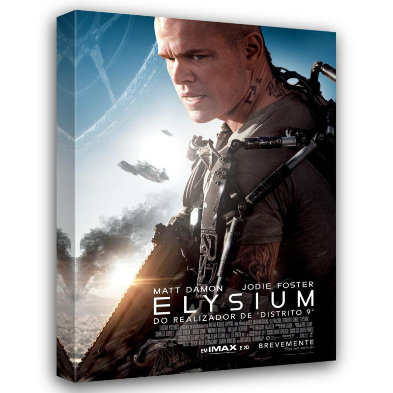 Elysium, 18" H x 13" W