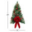Pre-Lit Wall Tree with Timer