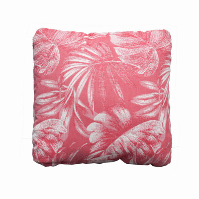 Indoor/Outdoor Cotton Reversible Throw Pillow