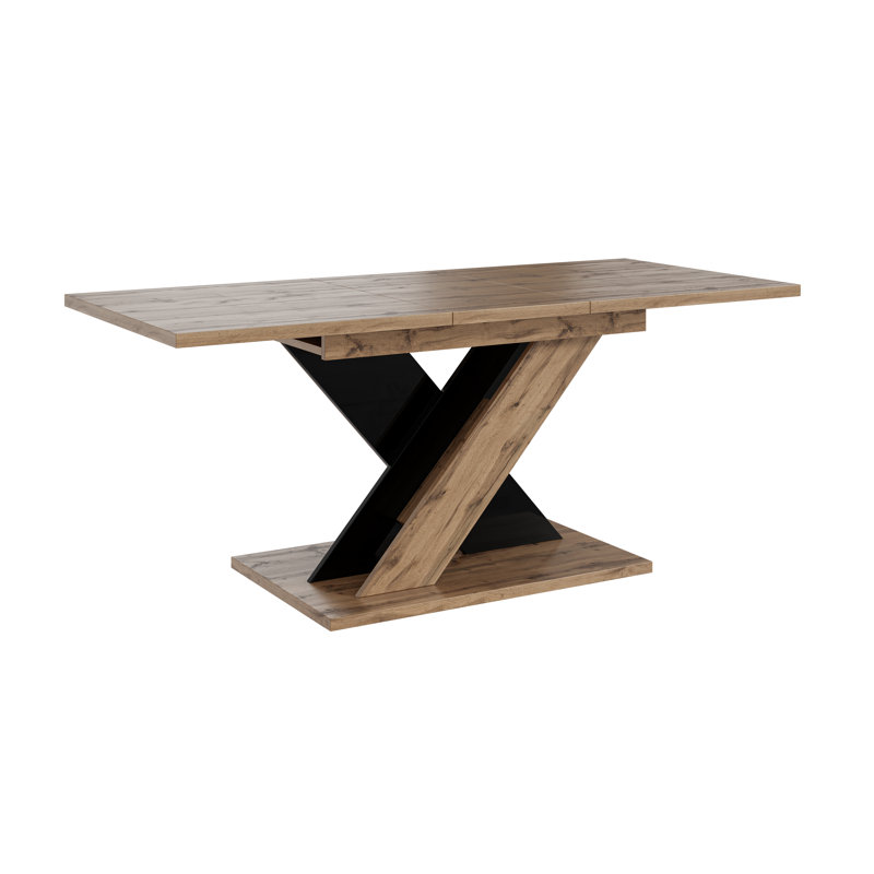 Rectangular 120Cm L x 80Cm W Dining Table, Brown, Brown