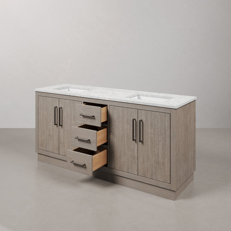 Hugo 72'' W Double Vanity, Oil rubbed bronze